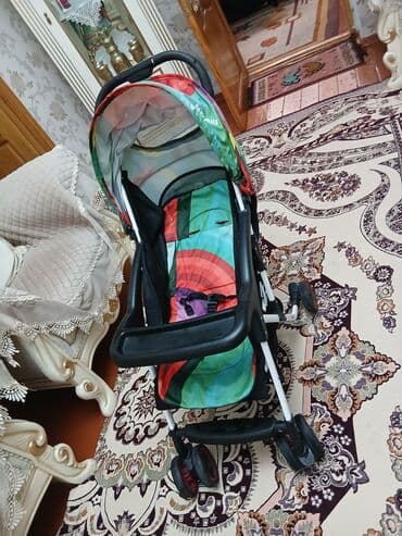 Манежи: Uşaq arabası – yığcam və yüngül “stroller” tipli model — 5