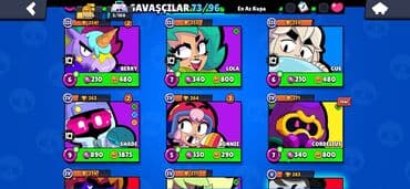 Digər kolleksiyalar: Brawl Stars hesabı – yüksək göstəricilər və zəngin kolleksiya Profil — 5