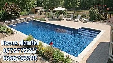 Ovuz tikinti və təmir Строительство бассейнов Azərbaycanın istənilən