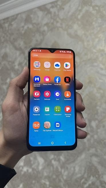 samsunq a: Samsung Galaxy A20, 32 GB, rəng - Mavi, İki sim kartlı — 3