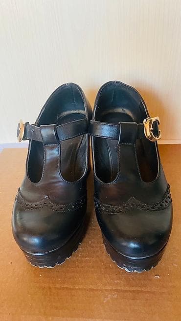 Tuflilər: Tuflilər, Ölçü: 36, rəng - Qara, İşlənmiş — 3