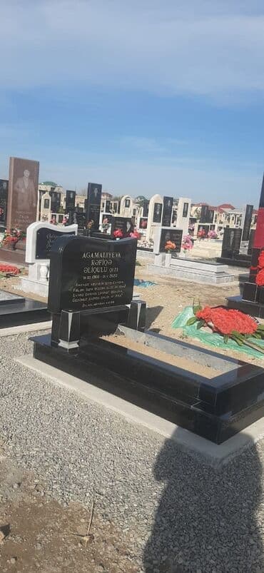 сборка канцтоваров на дому: Hər növ qəbir daşlarının sifarişi və guraştirmasi qəbul olunur — 5