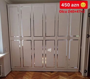 Yeni, Açılan, 6 qapı Düz dolab, Qarderob, paltar dolabı lalafo.az -da Yeni, Açılan, 6 qapı Düz dolab, Qarderob, paltar dolabı