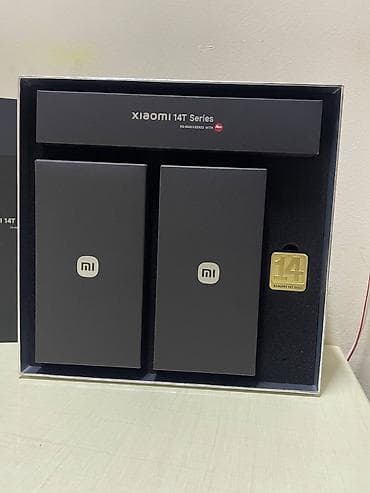 Xiaomi 14T Series – hədiyyə kolleksiya qutusu Məzmun: - Xiaomi 14T — 5