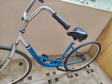 velisopedlər: Rəng :ağ mavi diametri :26 — 4