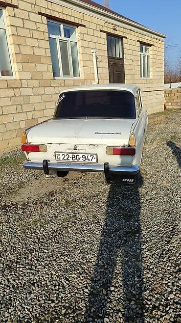 Aksesuarlar və tüninq: Moskvich 412, ağ rəng, sedan kuzov. zavod bez kirasqa bez detal — 6