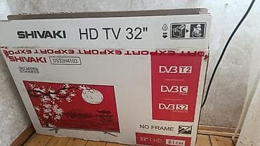 kablosuz internet modem: Yeni Televizor Shivaki LED ekran 32" HD (1366x768), Ünvandan götürmə, Pulsuz çatdırılma, Ödənişli çatdırılma — 2