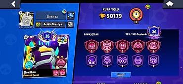 Brawl Stars hesabı – yüksək səviyyəli profil - Kupa yolu: 50 179 - lalafo.az -da Brawl Stars hesabı – yüksək səviyyəli profil - Kupa yolu: 50 179 -