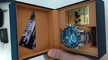 idman saatlari: Qol saatı, rəng - Gümüşü — 2