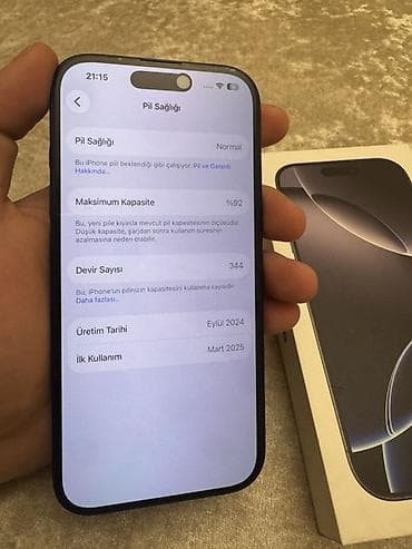 iphone ehtiyat hisseleri: IPhone 15 Pro, Black Titanium, Face ID — 6