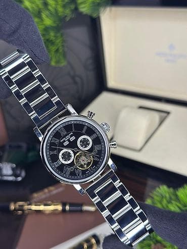 rus saati: Qol saatı, Patek Phillipe, rəng - Qara — 2