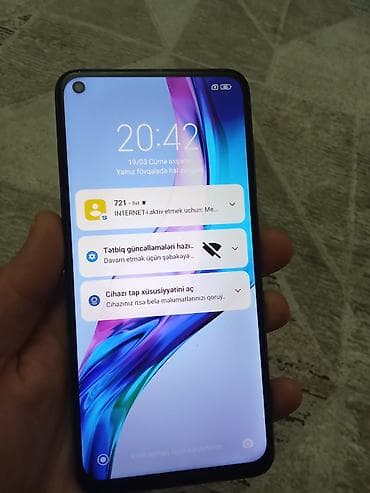 xiaomi redmi note 9 optimal: Redmi Note 9, 64 GB, rəng - Göy — 1
