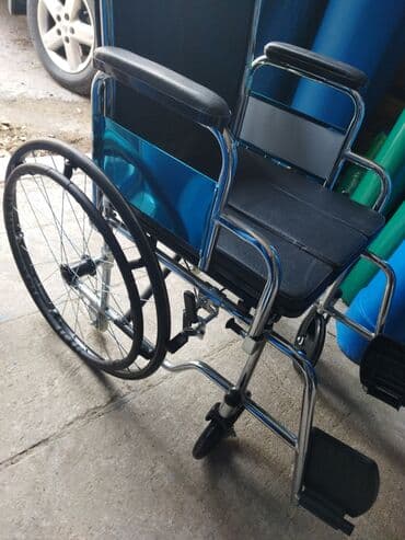 Ножи: Tualet funksiyalı tibbi oturacaq və əlil arabası Məhsullar: 1) Tualet — 4