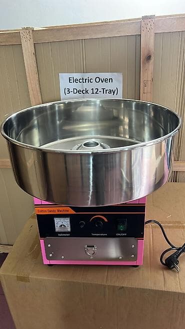 Оборудование для ресторанов, кафе: Pambıq Şirniyyatı Aparatı – elektriklə işləyən, peşəkar tip — 5