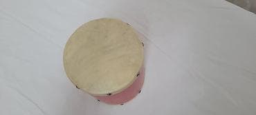 zərb: Qırmızı nağara (kiçik ölçü) - Korpus: silindrik, qırmızı rəngli bədən — 3