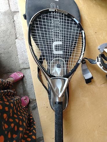 gips baş: Wilson nCode tennis raketi - Brend/model: Wilson nCode (ram üzərində — 5