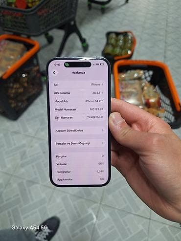 iphone ucuz: IPhone 14 Pro, 256 GB, Deep Purple — 5