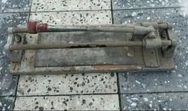 Tavan: Əl ilə çalışan Kafel kəsən stanok — 3