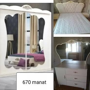 İkinəfərlik çarpayı, Dolab, Termo, 2 tumba, İşlənmiş