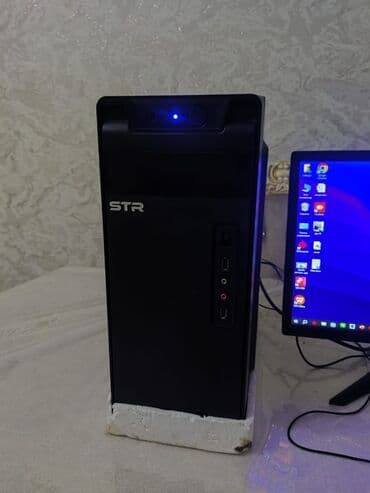 sisdem bloku: Masaüstü kompüter seti – STR korpus + monitor, klaviatura və siçan — 1