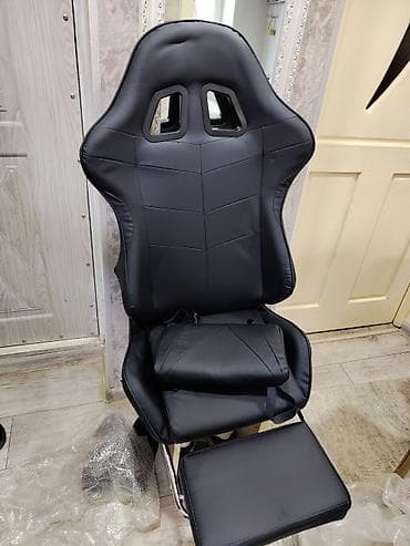 ofis kreslosu: Təkərli, Qolları tənzimlənmir, Süni dəri — 8