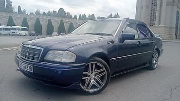 Mercedes-Benz C-sinfi sedan - Kuzov: 4 qapılı sedan, tünd mavi rəng - — 3