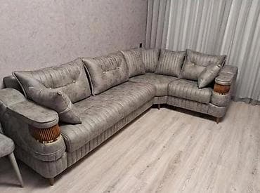 acilan divan: Künc divan, Qonaq otağı üçün, Parça, Bazalı, Açılan, Kitab — 1