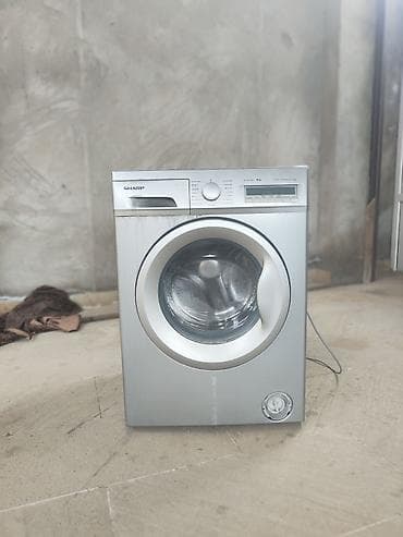 fire aparatı: Paltaryuyan maşın Sharp, 8 kq, Avtomat, Qurutmasız — 1