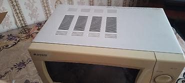 Mikrodalğalı soba Arcelik, Ayrıca dayanan, Qril ilə, rəng - Bej, İşlənmiş