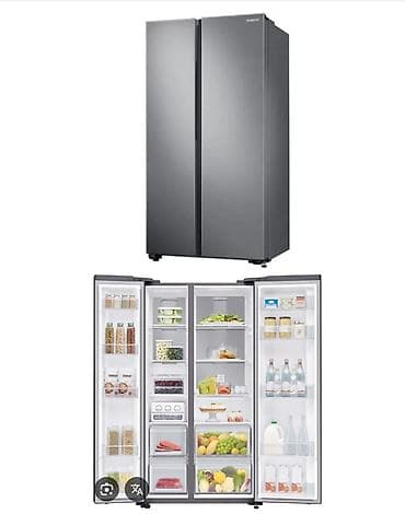 2 qapılı Samsung Soyuducu Satılır, rəng - Boz