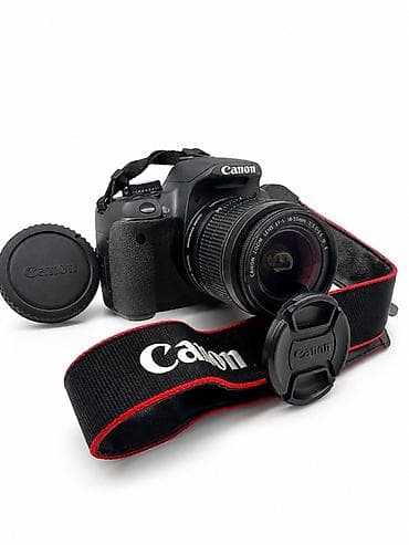canon printer usb kabel: Canon EOS 650D DSLR fotoaparat + Canon EF‑S 18‑55mm f/3.5‑5.6 IS II — 1