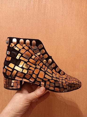 Dior qadın botu 38 размер - Model: Dior mozaika detallı qısa bot - — 1