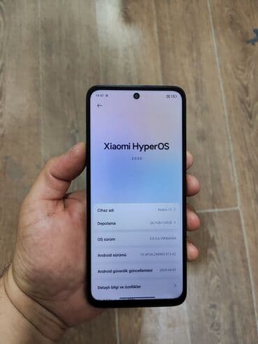 kredit akkumlyator: Redmi 12, 128 ГБ, цвет - Черный, Гарантия — 13
