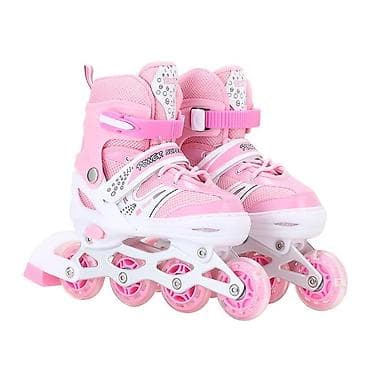 беговая дорожка в кредит: Uşaqlar üçün tənzimlənən inline konkis Ölçüləri:[29-33][34-38][39-42] — 4