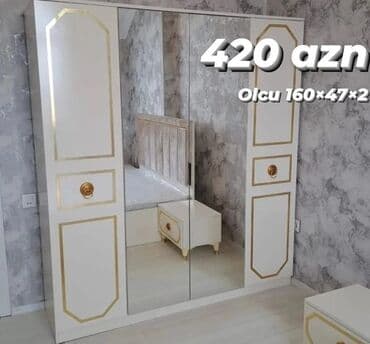 tek adamliq kravatlar: Düz dolab, Yataq otağı üçün, Paltar üçün, Açılan, Quraşdırıla bilən, 5 qapı — 7