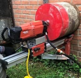 ikinci əl seyf qapi: Beton kəsmə beton deşmə xidməti Karot - HILTI DD 200 / 350 ilə 25 ° — 66