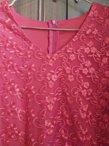 usaq ucun saatlar: Qırmızı krujeva don - Rəng: parlaq qırmızı - Parça: üst hissəsi incə — 2