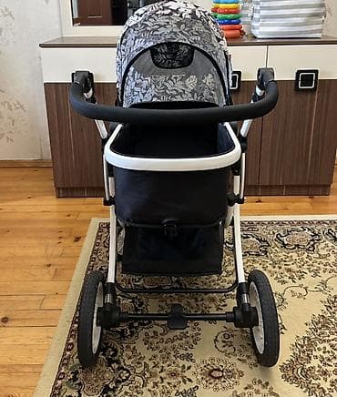 Коляска-люлька несъемная, Б/у — 2