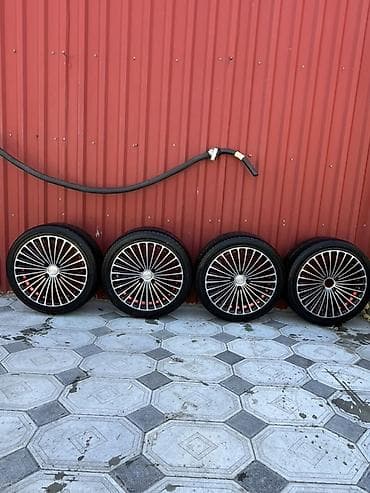 gx lexus 470: 4 ədəd təkər və disk komplekti - Ölçü: 195/45 R16 (şin yan tərəfində — 1