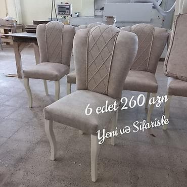 stullarin satisi: Sifarisle ‼️ 🌸Oturacaqlar 🌸Reng secimi var 🌸Yüksək keyfiyyət münasib — 1