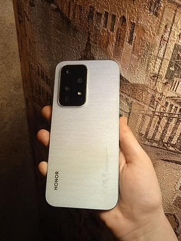 t28 telefon: Honor 200 Lite, 256 GB, rəng - Gümüşü, Sensor — 3