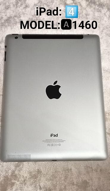 Apple iPad 4 – Model A1460 - 9.7 düymlük Retina ekran - Lightning