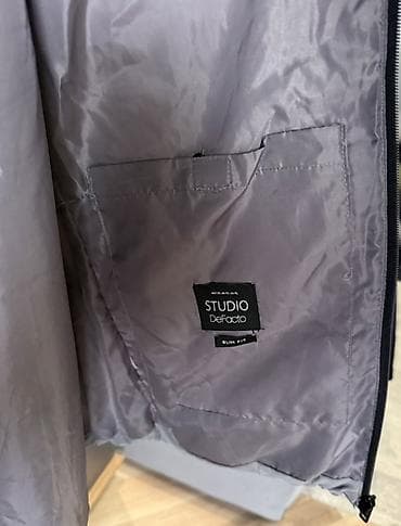 pul and bear: Pencək, Naxışsız, Defacto, XL — 2