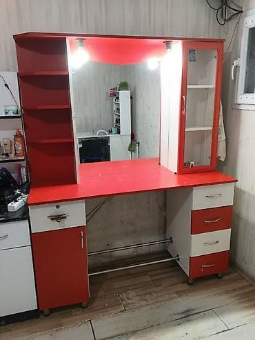 salon mebeleri: Makiyaj üçün masa, Güzgülü — 2