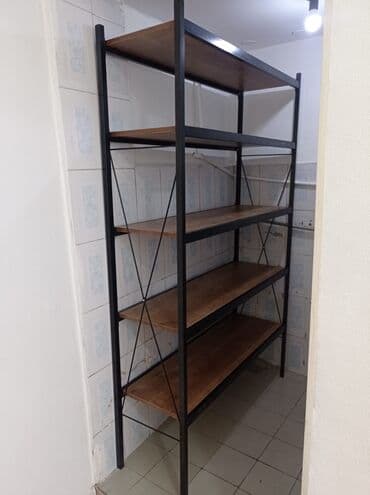 Stellaj anbardan uzunluq 800, 1000, 1200 hündürlük 2000 eni 400, 500