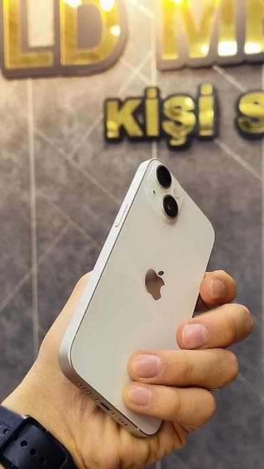 s20 ikinci el: IPhone 14, 128 GB, Ağ, Face ID — 2