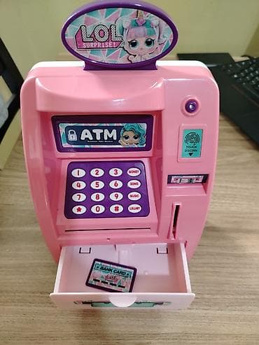 oyuncaq araba: LOL Surprise uşaq ATM oyuncaq kassası - Funksiyalar: - Rəqəmsal — 3