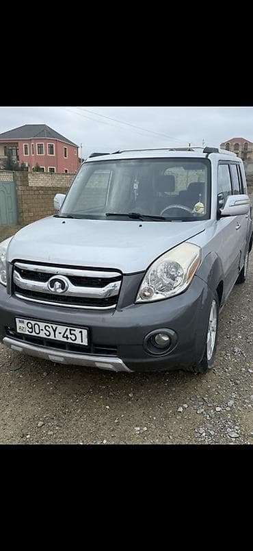 Great Wall Coolbear, gümüşü-boz rəngli kompakt krossover. Xarici: - — 2