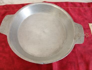 Qab-qacaq və mətbəx ləvazimatlarının alışı: Tava, rəng - Gümüşü, Alüminium — 5