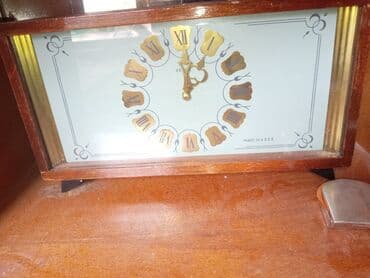 антикварные часы настенные: Məhsul: Köhnə saatlar kolleksiyası Təsvir: - Mayak divar saati: taxta — 5